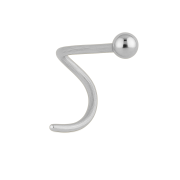 Piercing Titânio Nostril Esfera Lisa