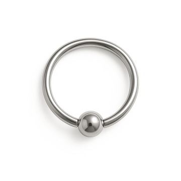 Piercing Titânio Captive Liso