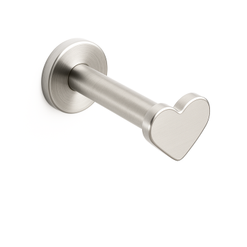 Piercing Titânio Labret Coração Liso