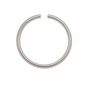 Piercing Titânio Argola Lisa Nostril