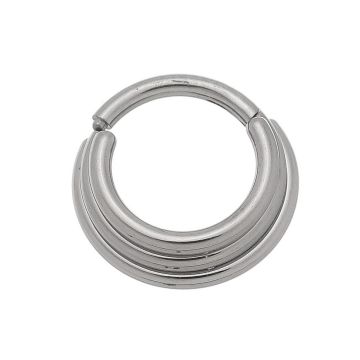 Piercing Titânio Argola Articulada 3 Camadas